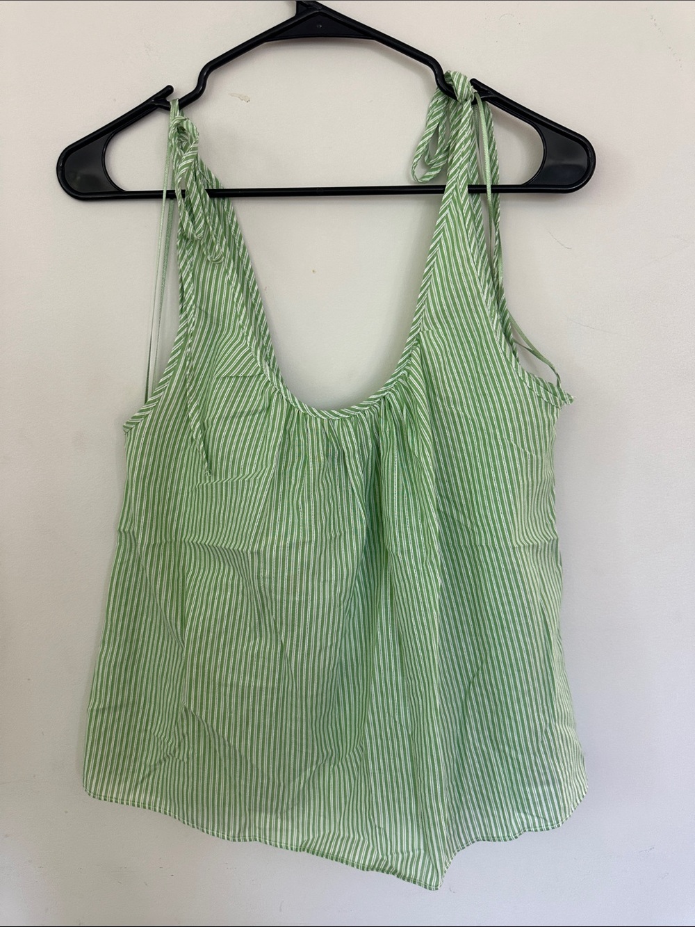 Zara Green Stripe Tank Top